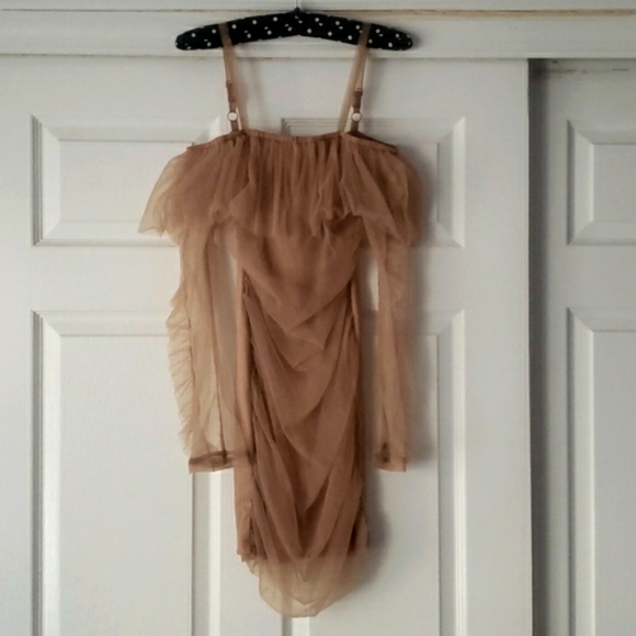 🐪🐪🐪 PRETTY LITTLE THING tulle mini-dress 🐪🐪🐪 - Picture 2 of 10